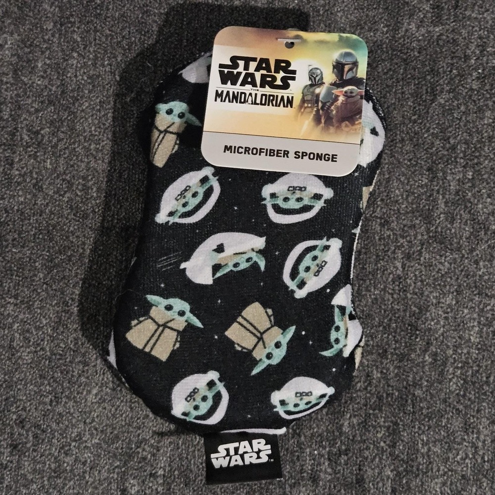 Disney Star Wars The Mandalorian And Grogu Microfiber Dish Sponge Best Brands
